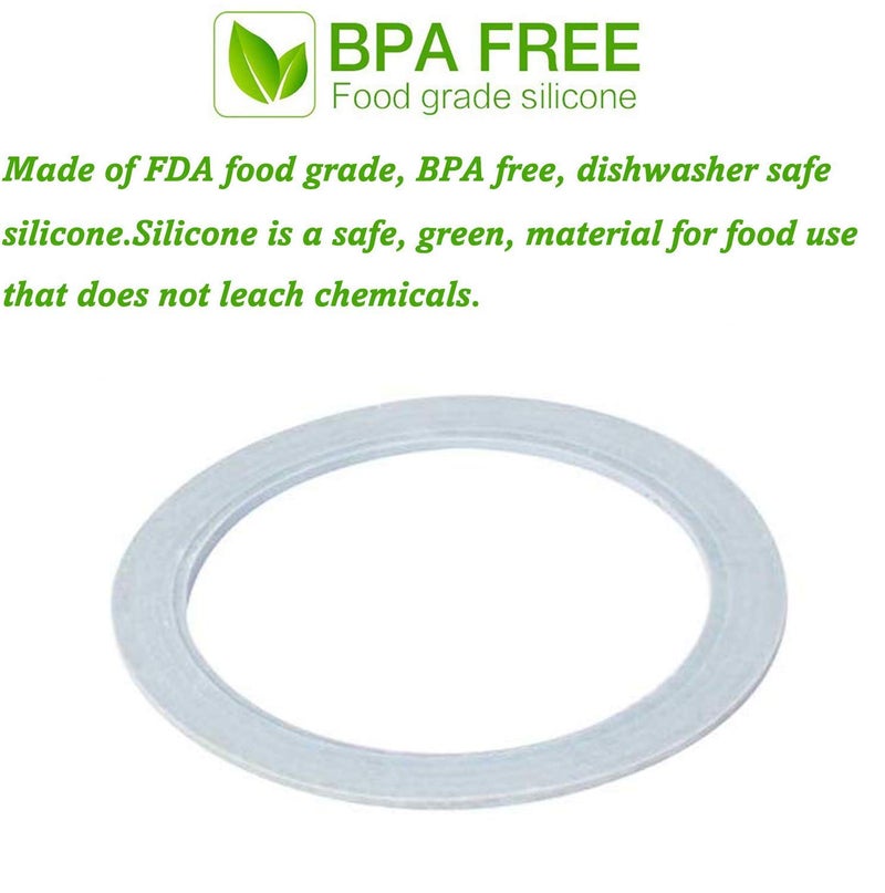 Swess 990140200 Blender Blade Replacement for Ham-iltonn Beach 908,909,939,990140200 with Blender Gasket - Image 4
